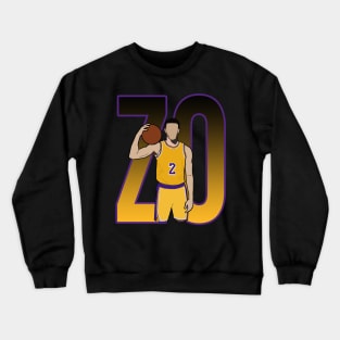 Lonzo Ball 'ZO' - Los Angeles Lakers Crewneck Sweatshirt